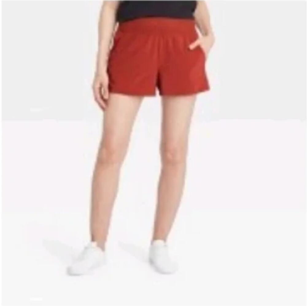 All in Motion Rust Athletic Running Shorts Women's Size Small